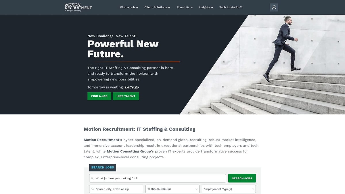 Top 10 Best IT Staffing Agencies to Know in 2026 - Motion Recruitment