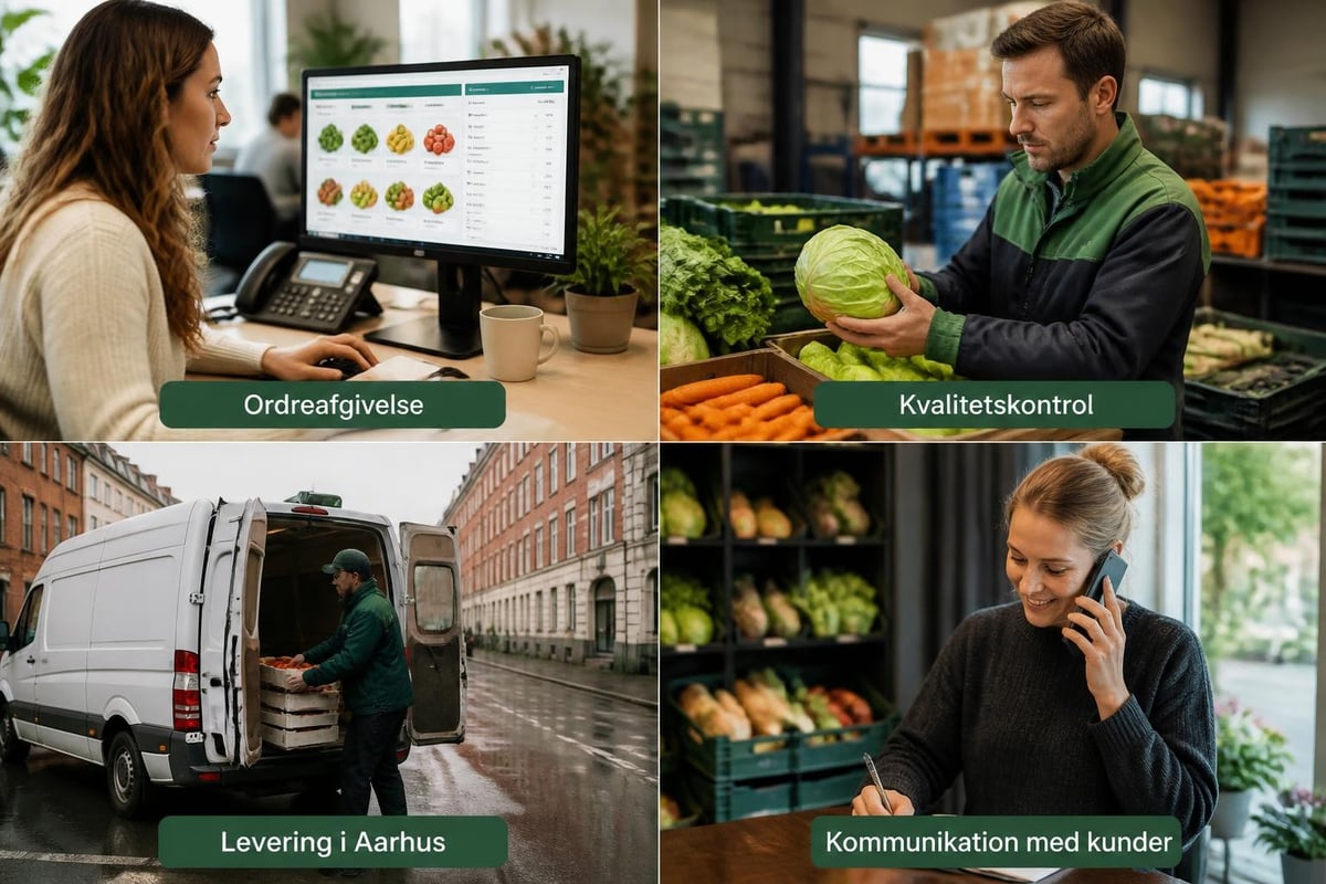 Leveringslogistik for frisk frugt