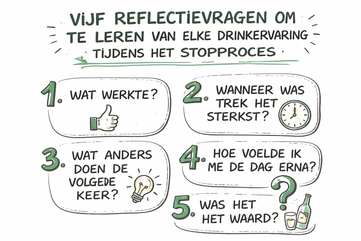 Reflectie na alcoholgebruik