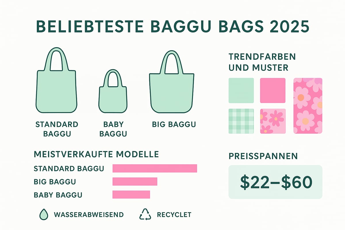 Die beliebtesten Baggu Bags 2025: Modelle, Farben & Trends
