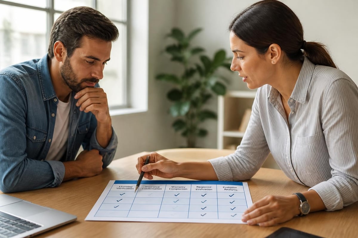 Service provider evaluation
