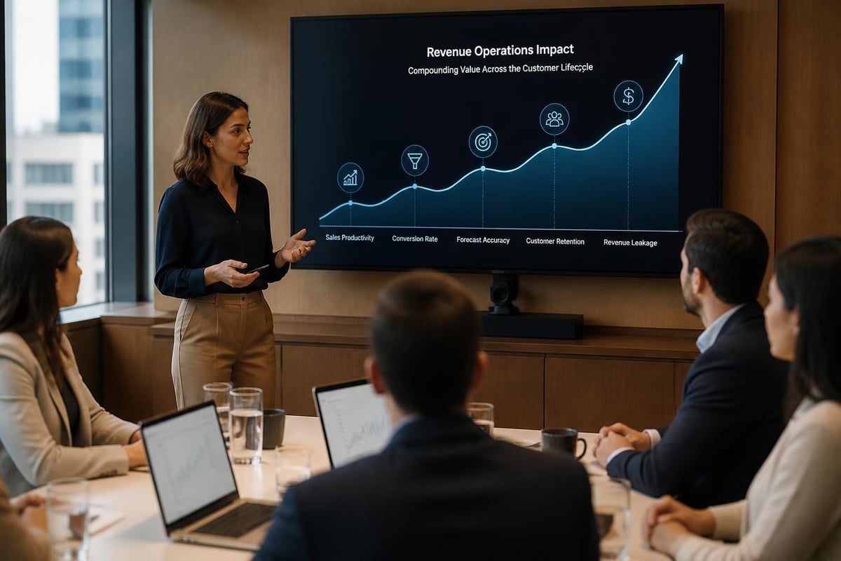 Revenue operations ROI calculation