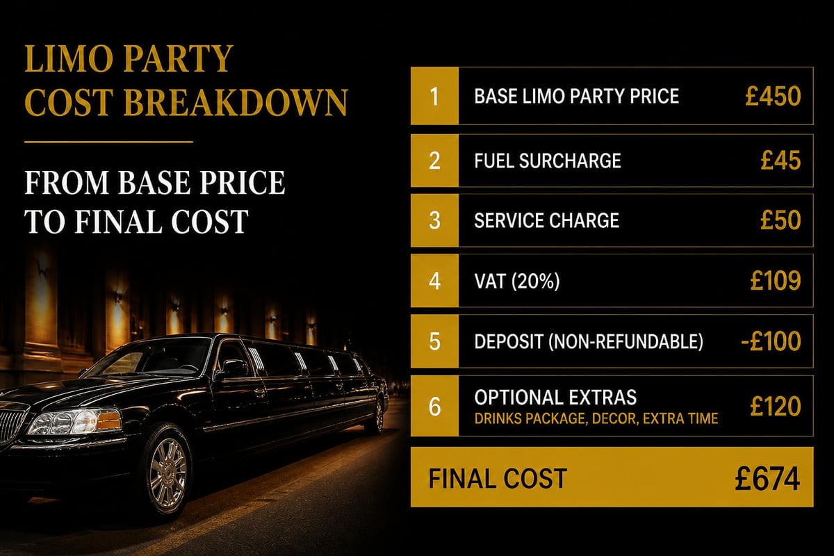 Limo Party Prices: Complete Guide to Costs in 2026|North West Prestige ...