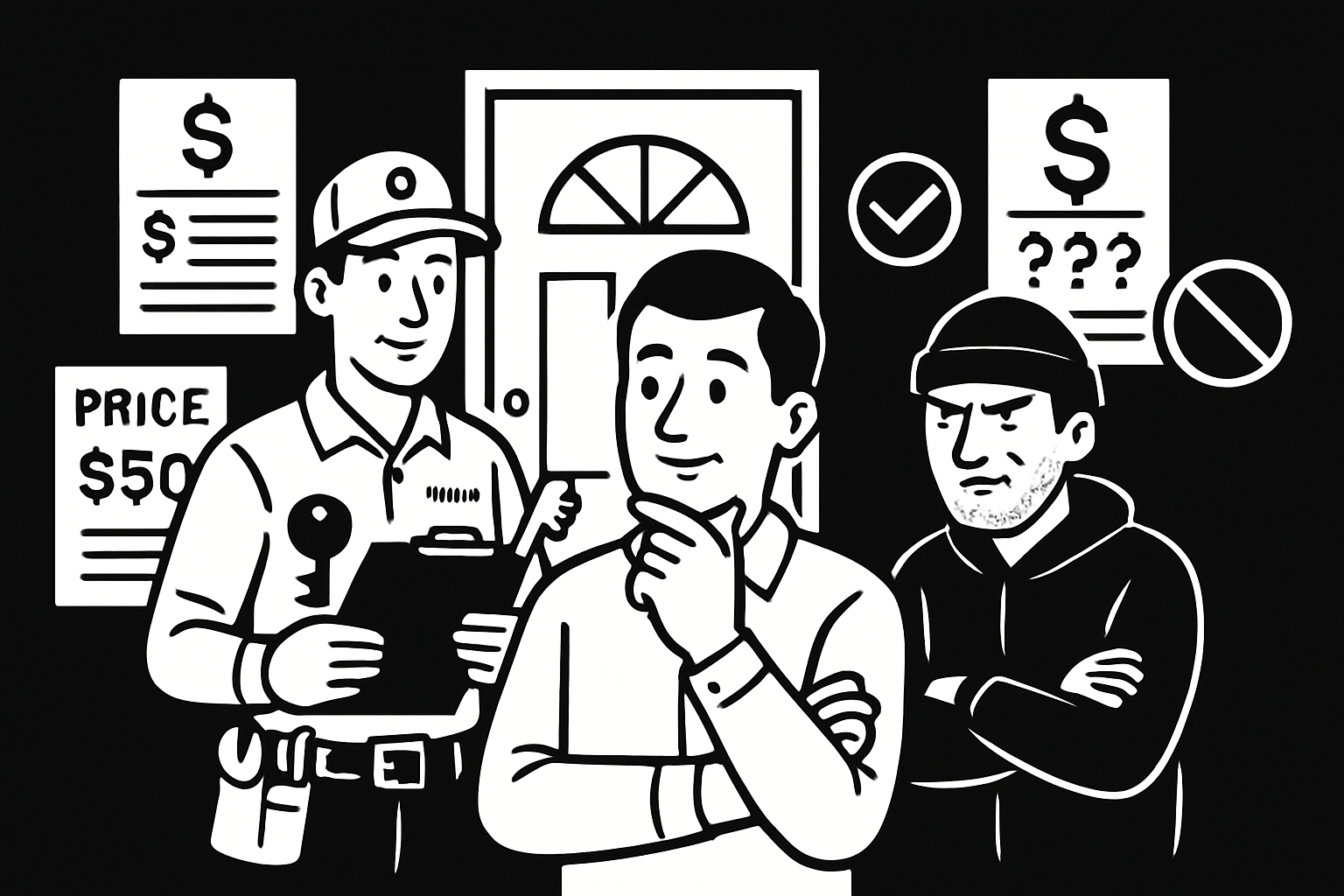 Wie wählt man einen seriösen Schlüsseldienst aus?