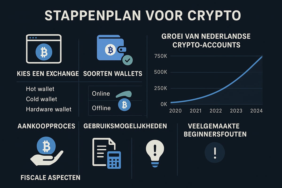Crypto Kopen, Opslaan en Gebruiken: Stappenplan 2025