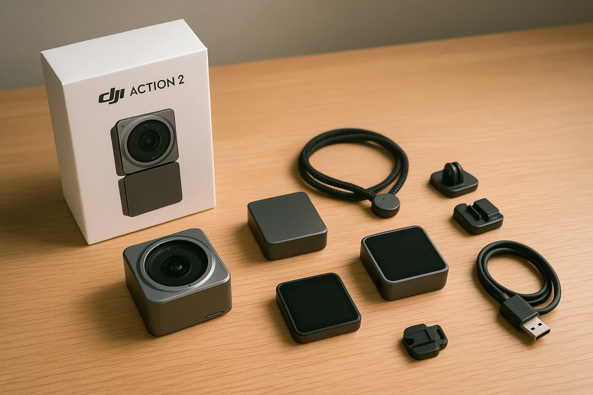 Getting started with DJI Action 2: Unboxing, setup, and first impressions