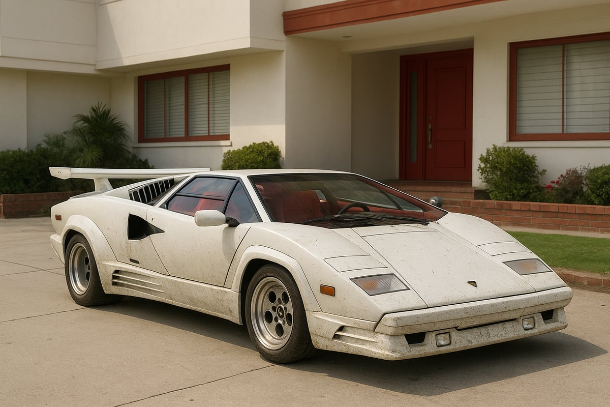 Simbolo di Eccesso: La Countach tra Sogno e Incubo