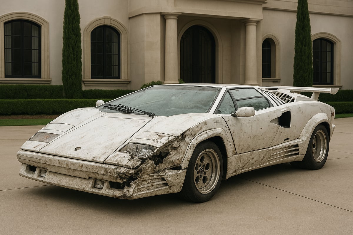 La Scena Cult: La Countach e Jordan Belfort in “The Wolf of Wall Street”