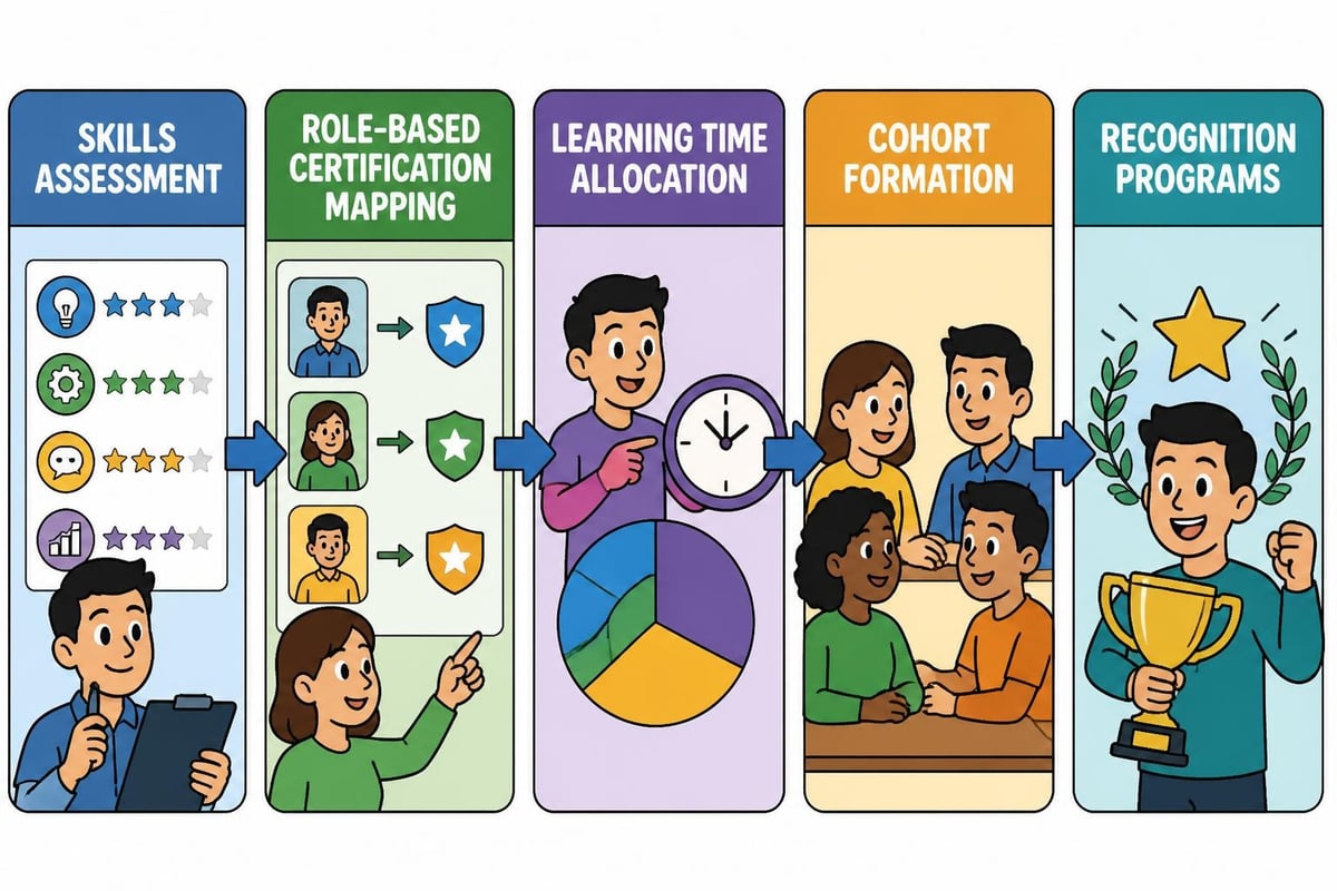 Team certification planning