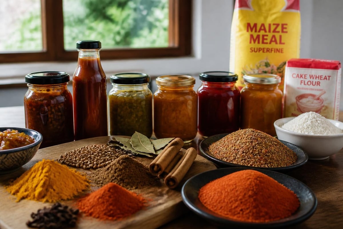 South African cooking staples