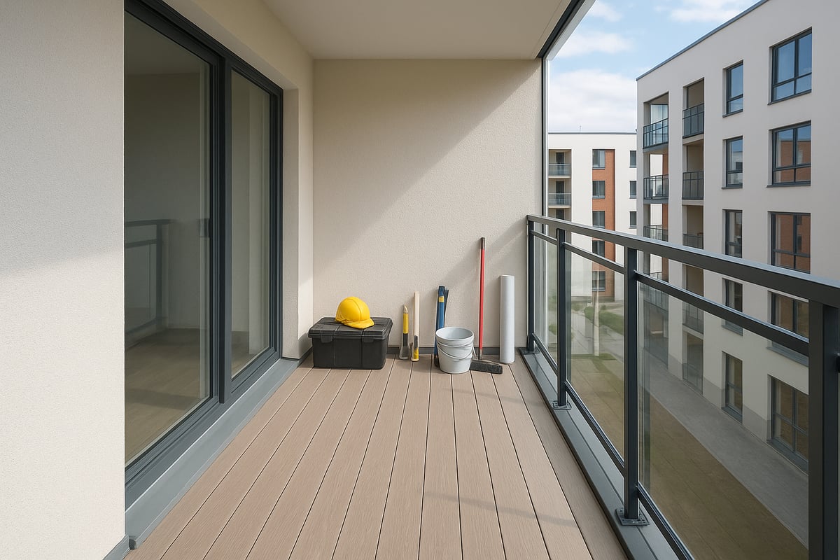 Parvekkeen kunnostuksen vaiheet – Askel askeleelta