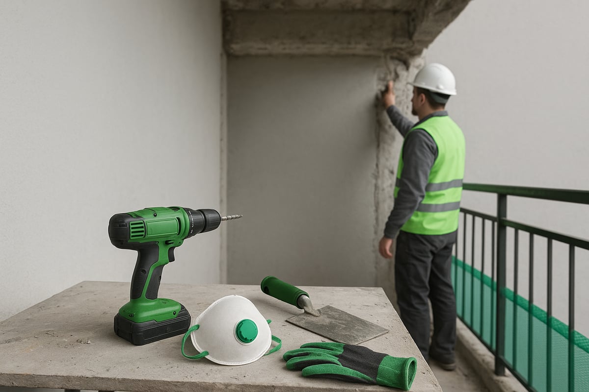 Parvekkeen kunnostuksen suunnittelu ja valmistelu