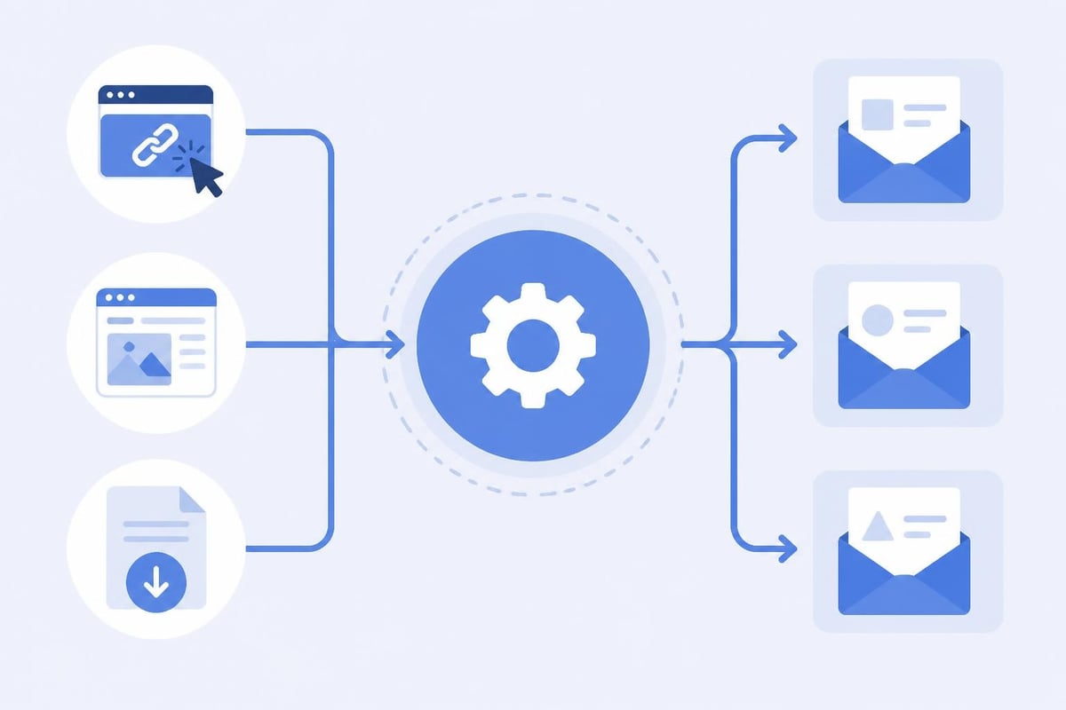 Engagement-based email triggers