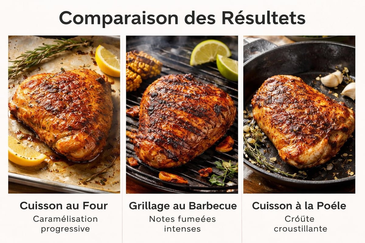 Techniques de cuisson du poulet épicé