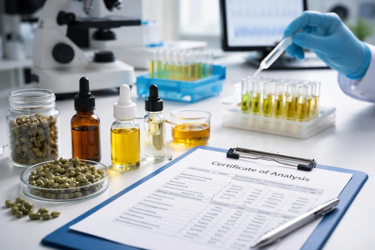 CBD product quality factors for athletic recovery