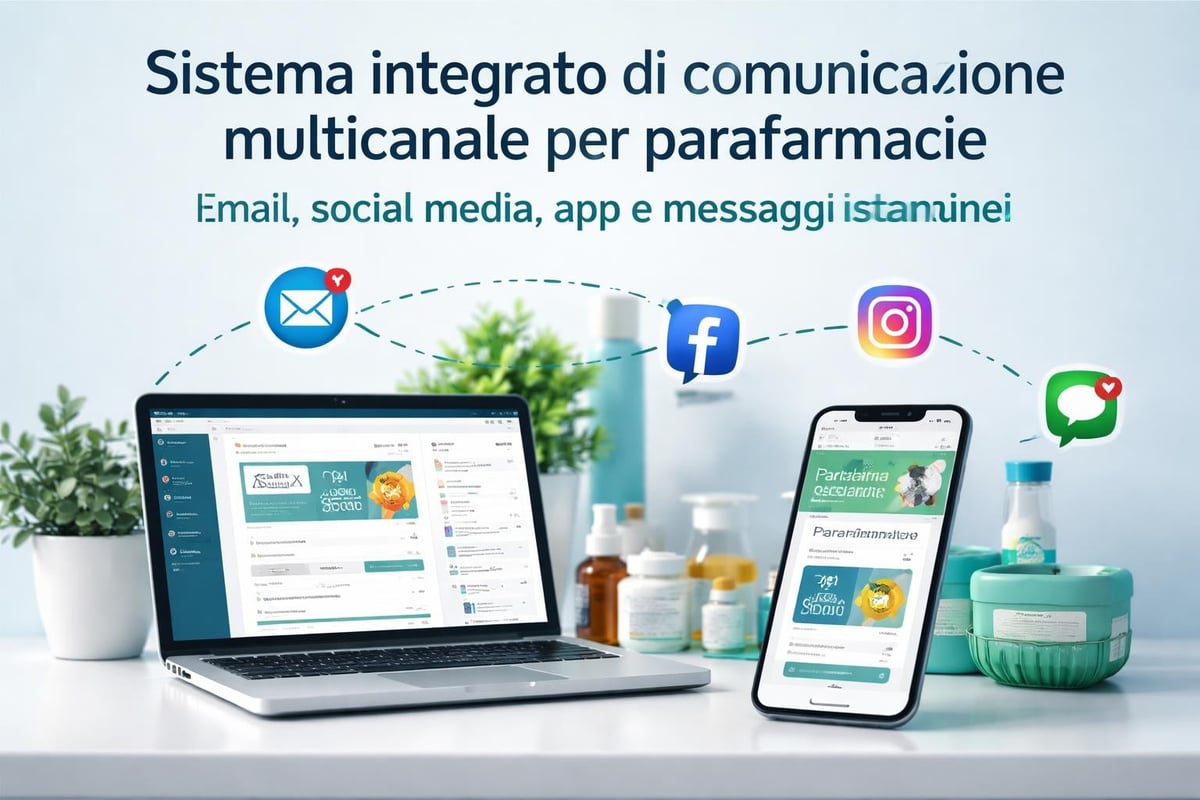 Strategia di comunicazione digitale per parafarmacie