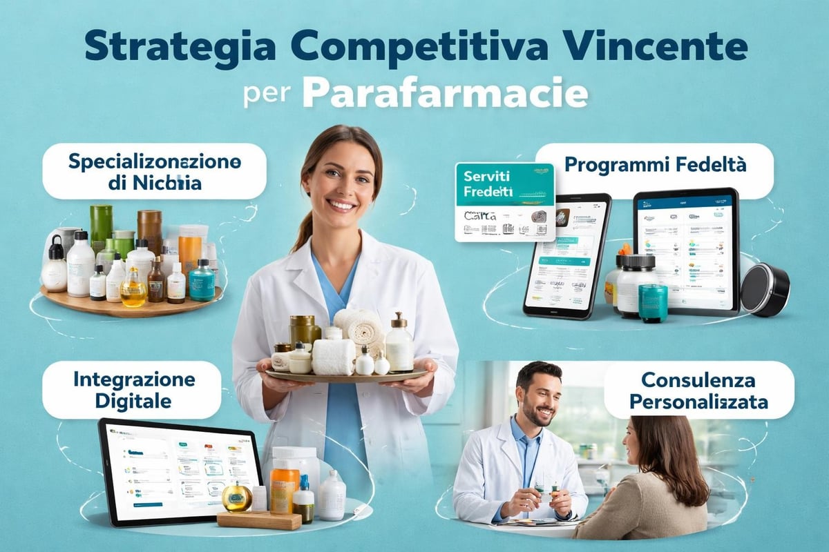 Strategie di posizionamento per parafarmacie moderne