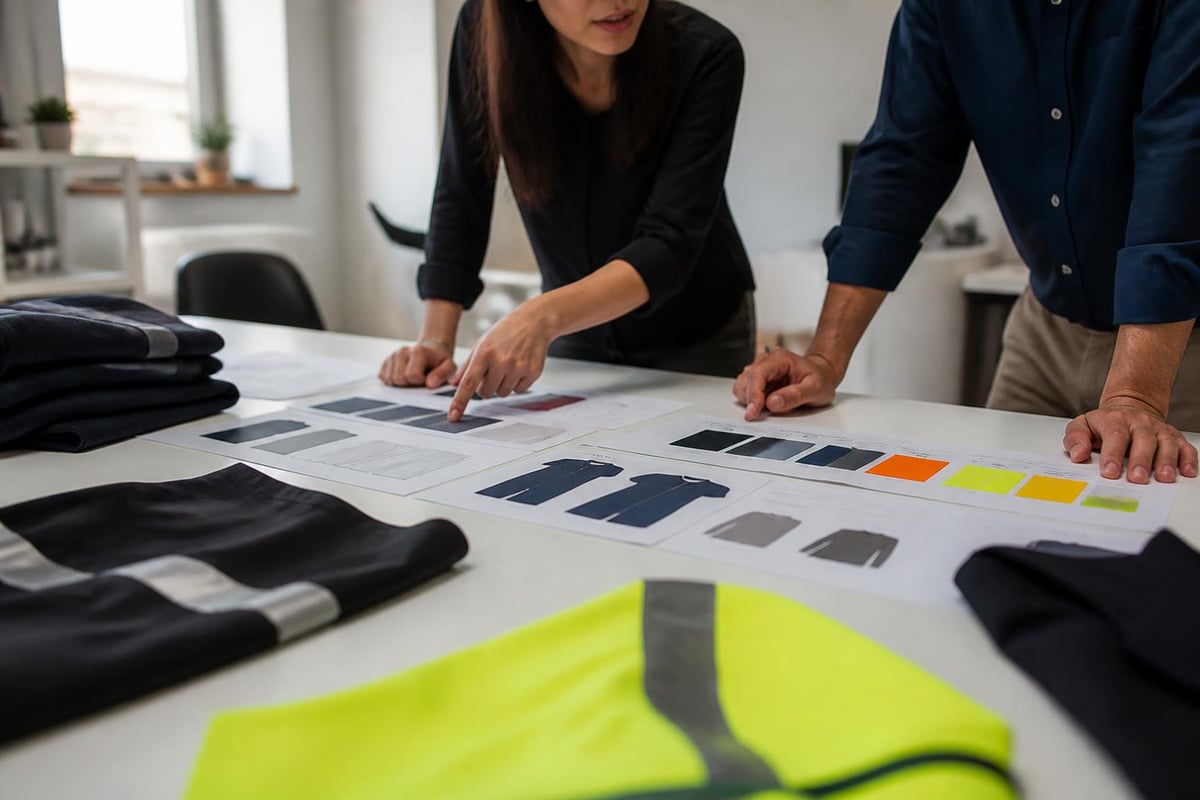 Workwear design elements