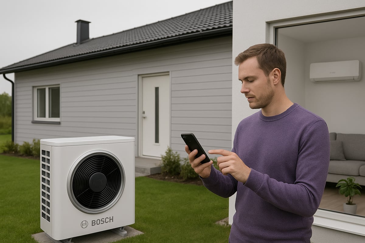 Bosch-ilmalämpöpumpun valinta: malli, teho ja käyttökohteet