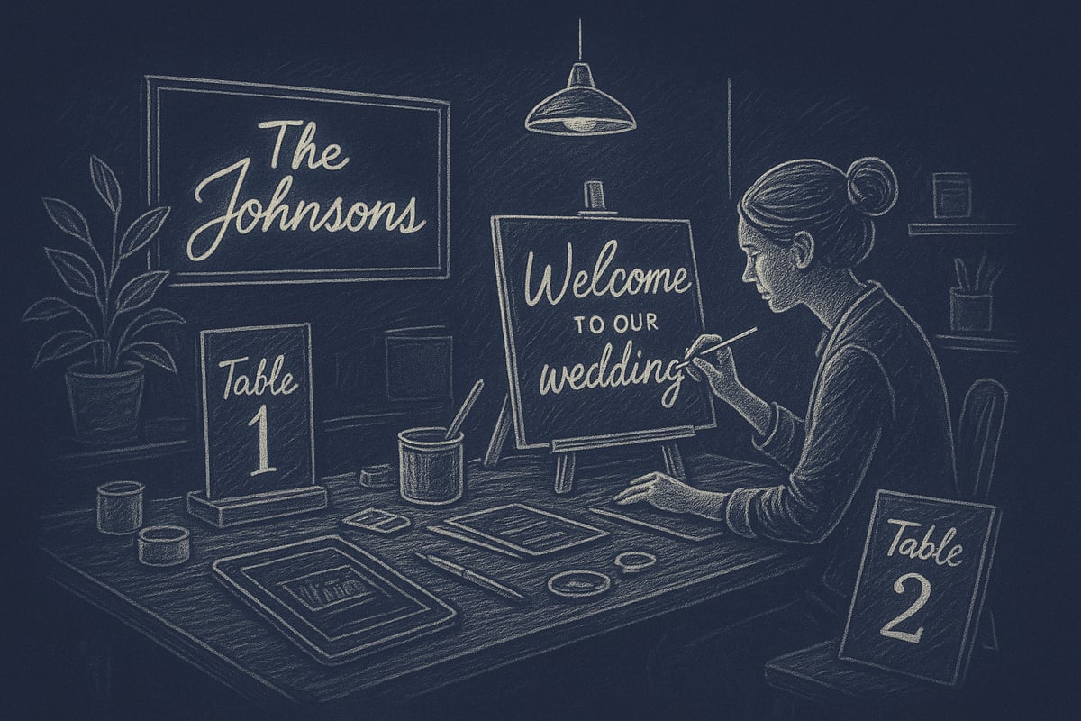 Where to Shop for Custom Wedding Party Signs in 2026