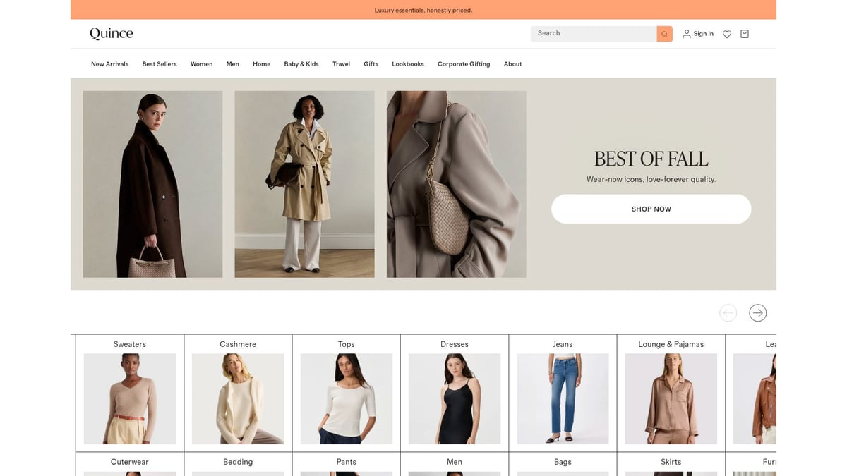 12 Sustainable Clothing Brands to Watch in 2025 - Quince