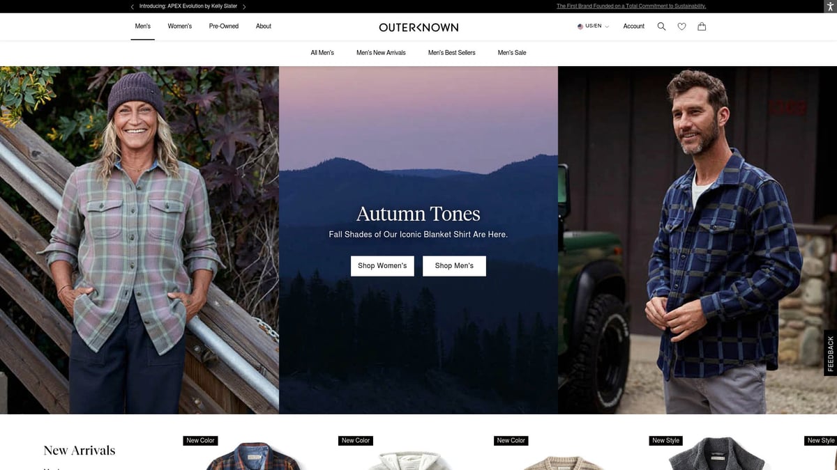 12 Sustainable Clothing Brands to Watch in 2025 - Outerknown