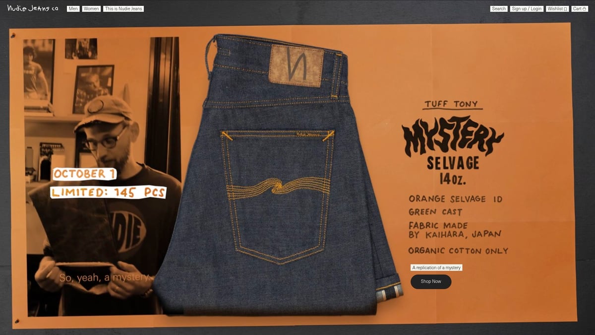 12 Sustainable Clothing Brands to Watch in 2025 - Nudie Jeans