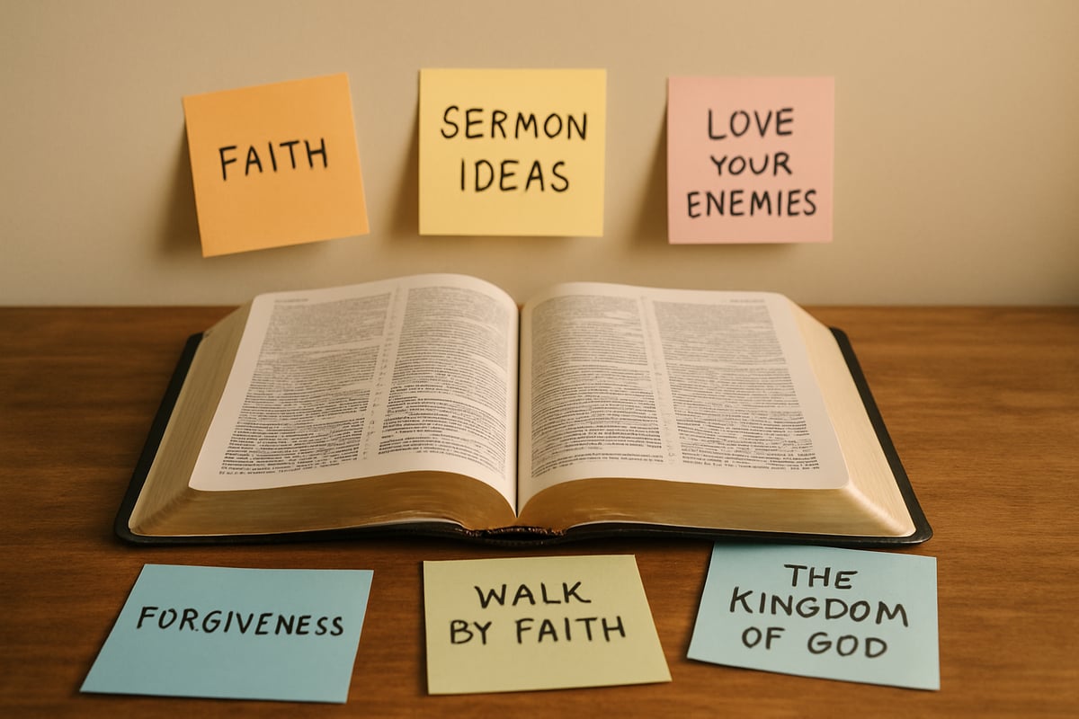Cómo Escoger Enseñanzas Bíblicas para Predicar con Impacto
