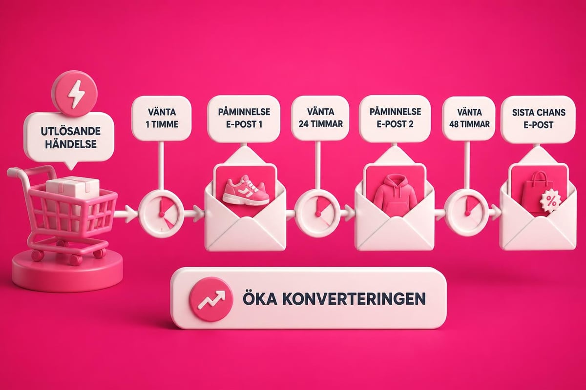 Klaviyo: En komplett guide för e-handelsmarknadsföring 3 Klaviyo automation