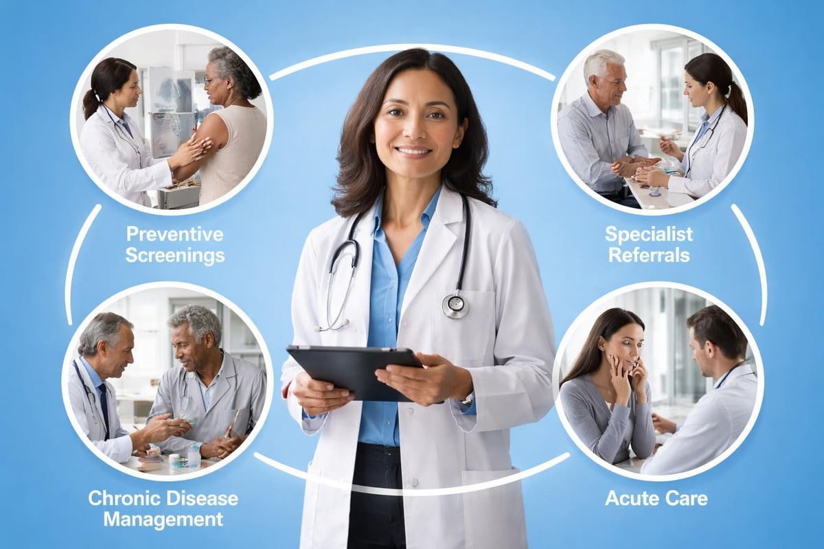 Primary care coordination model