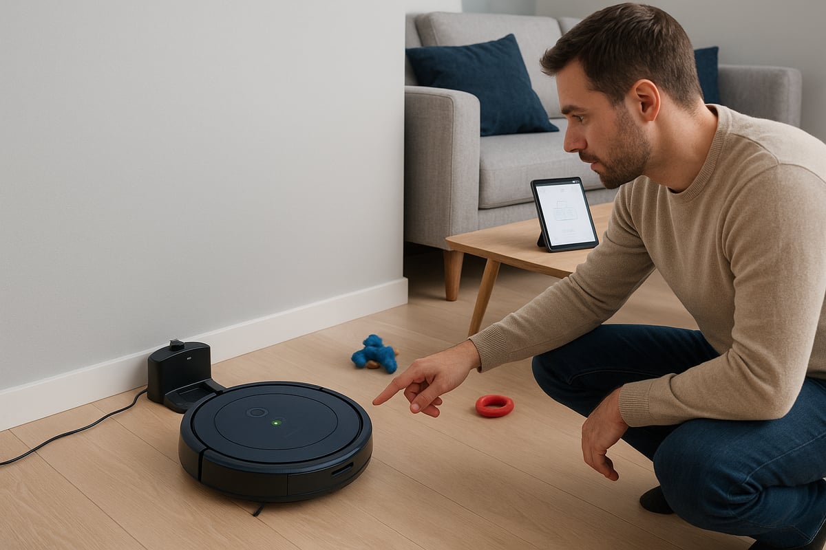 Feilsøking og optimalisering av Roomba