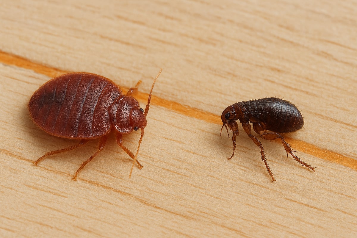 Différences entre punaises de parquet et puces de parquet