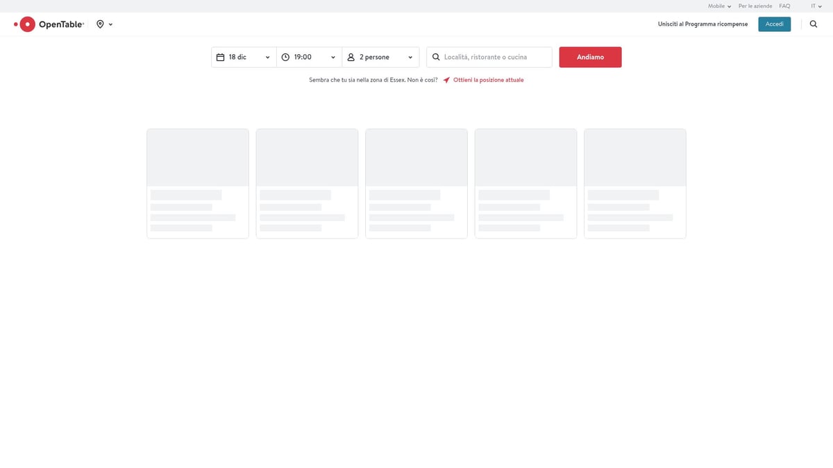 7 Migliori App Per Prenotazioni da Provare nel 2026 - OpenTable – Prenotazione Tavoli