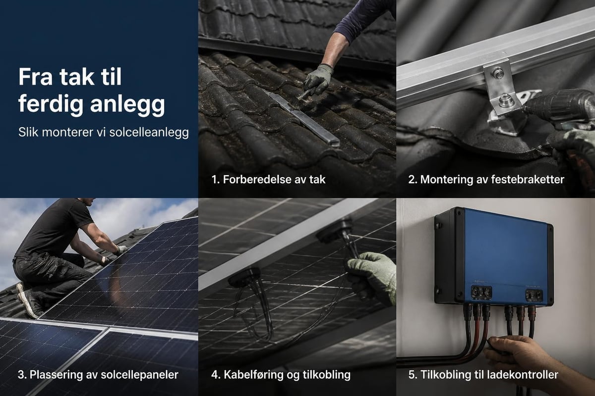 Solcelle installasjon bobil