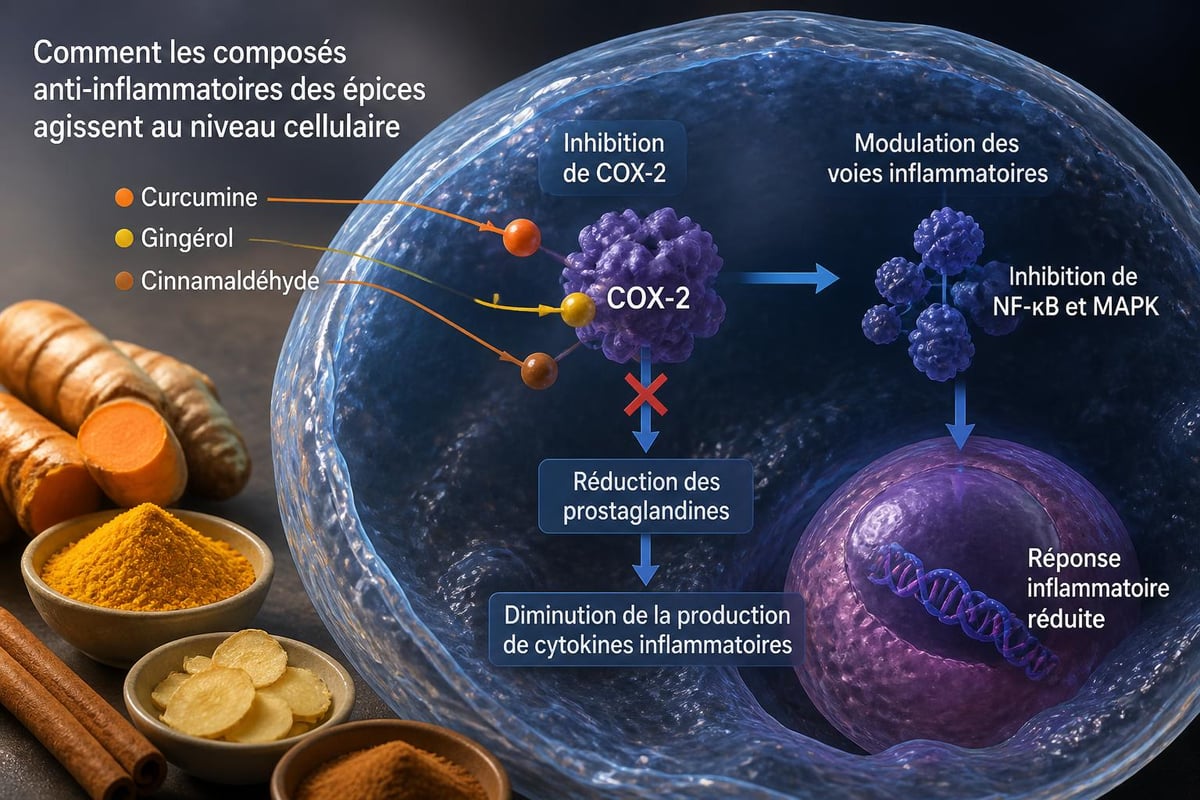 Mécanismes anti-inflammatoires