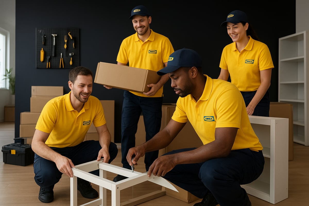 Wie funktioniert die Buchung und der Ablauf des Ikea-Aufbauservices?