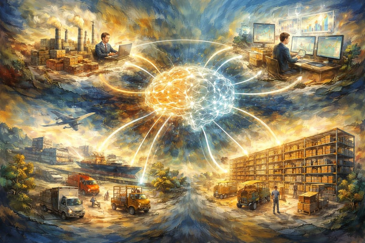 Supply chain agent network