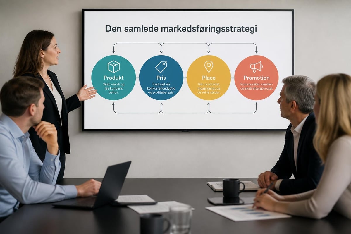 De 4 P'er i marketingmix