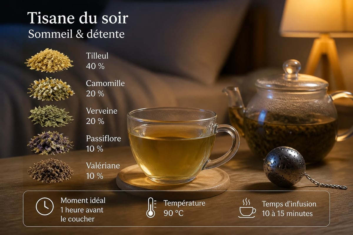 Tisanes pour le sommeil