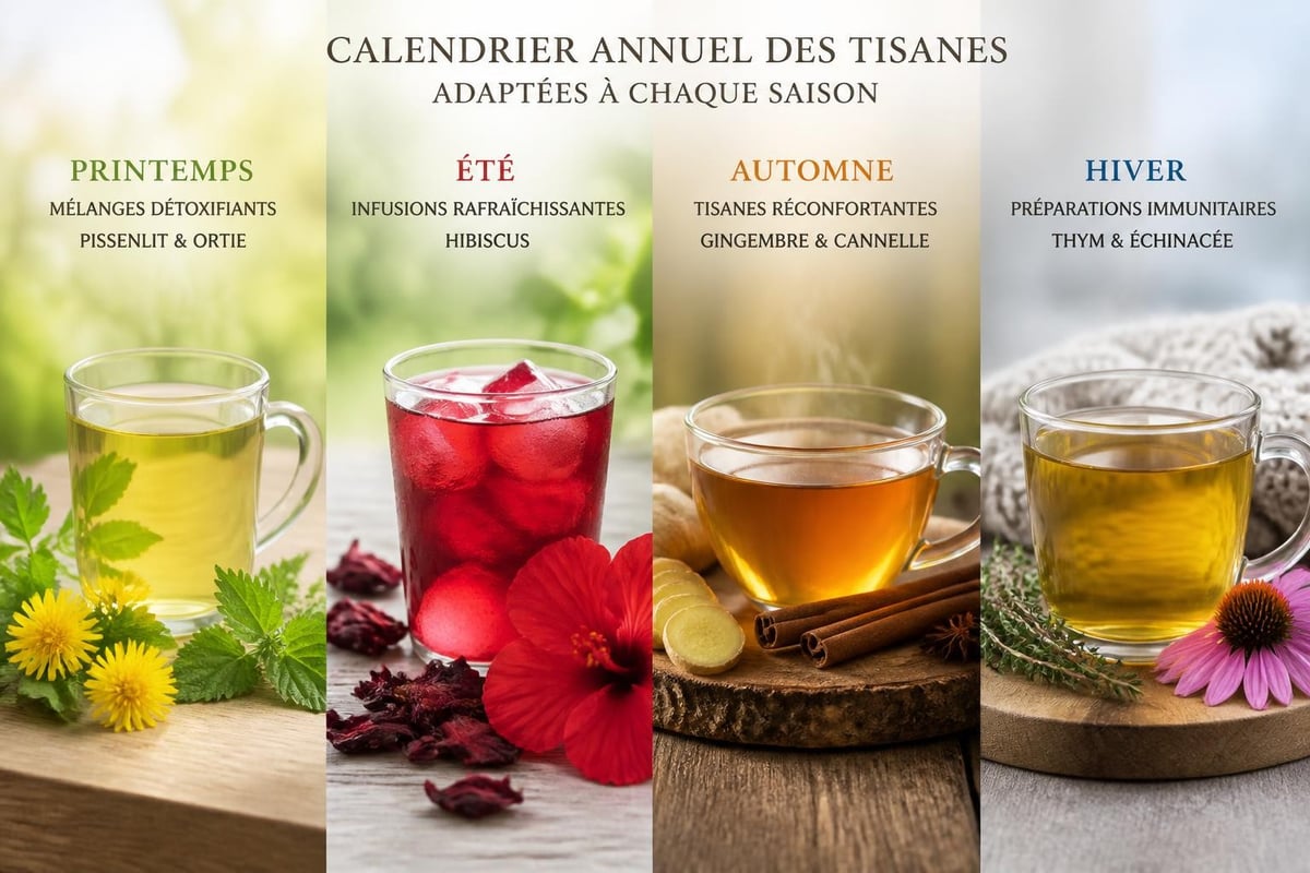Tisanes saisonnières