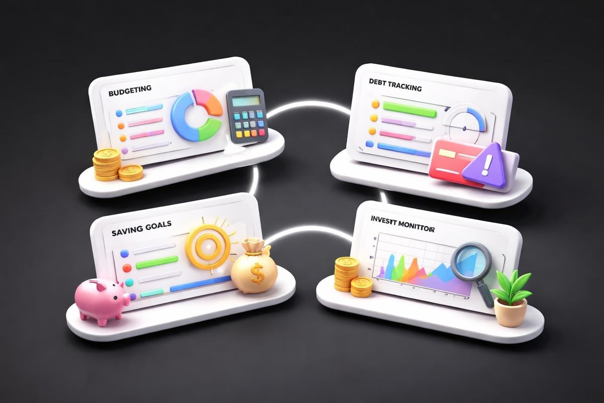 Personal finance template ecosystem