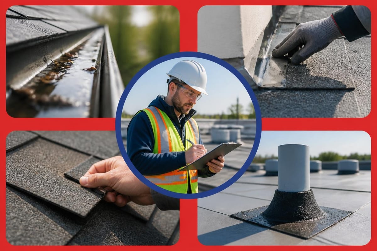Service roofing inspection checklist