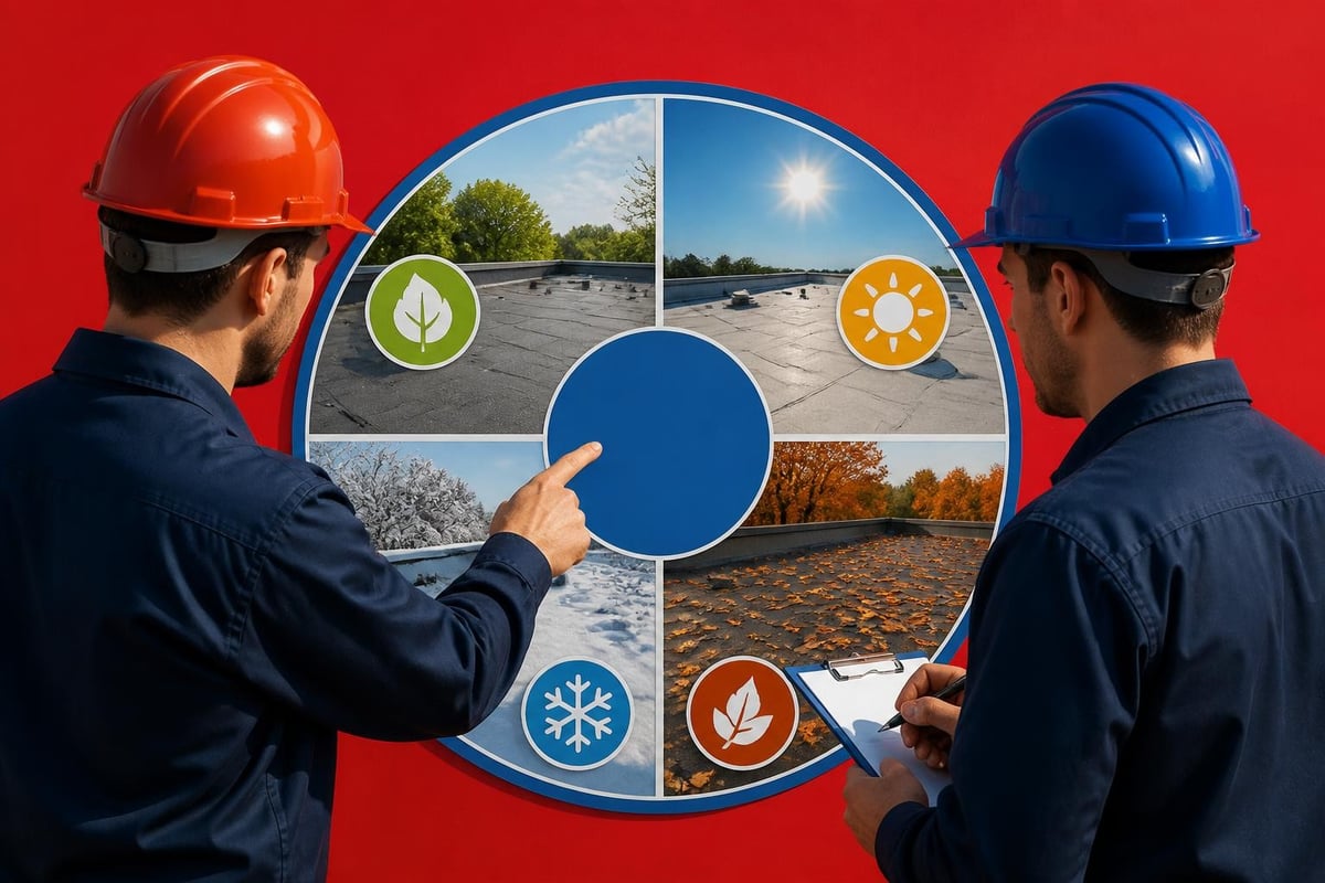 Service roofing maintenance plan