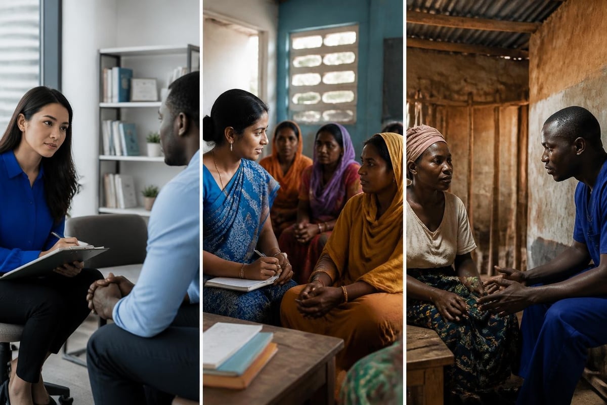 Global mental health workplace disparities
