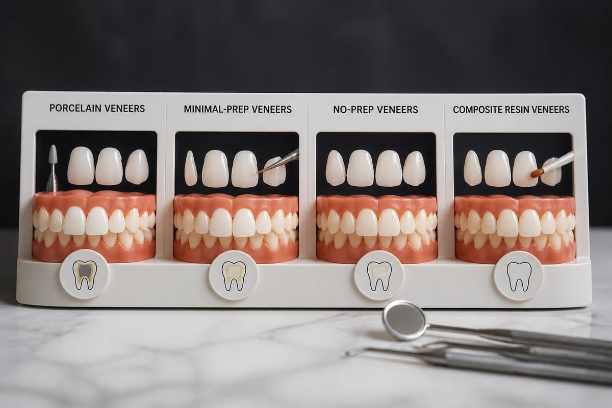 Veneer types breakdown