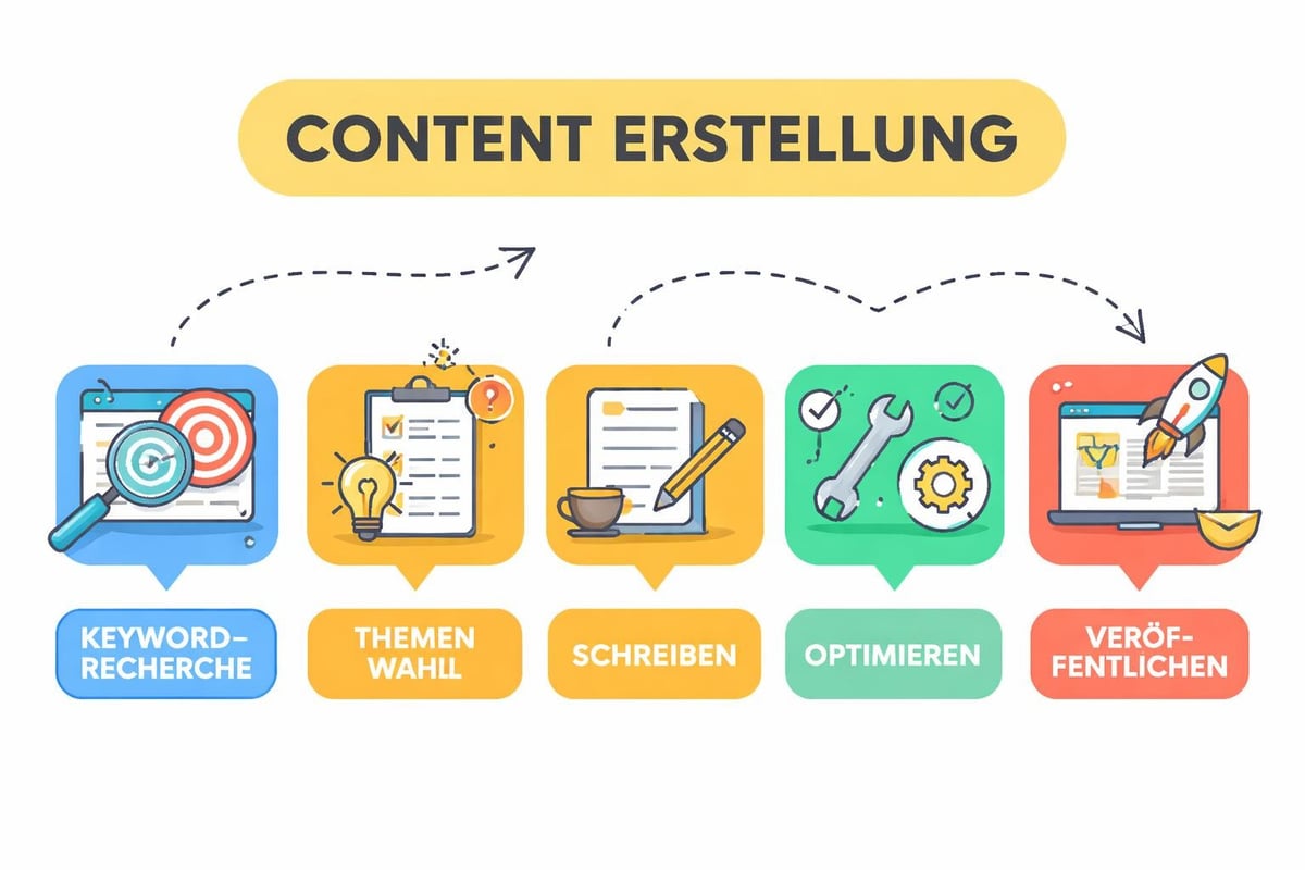 Content-Erstellungsprozess