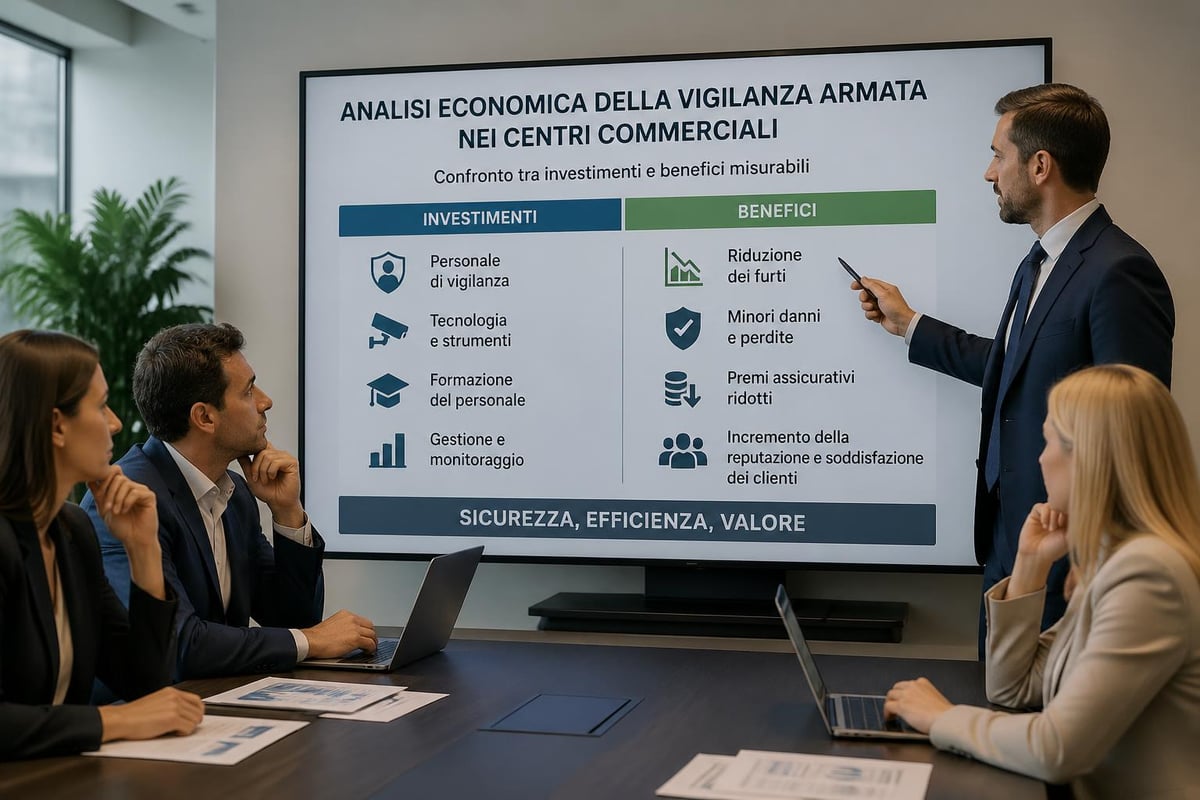 Costi e benefici della vigilanza armata