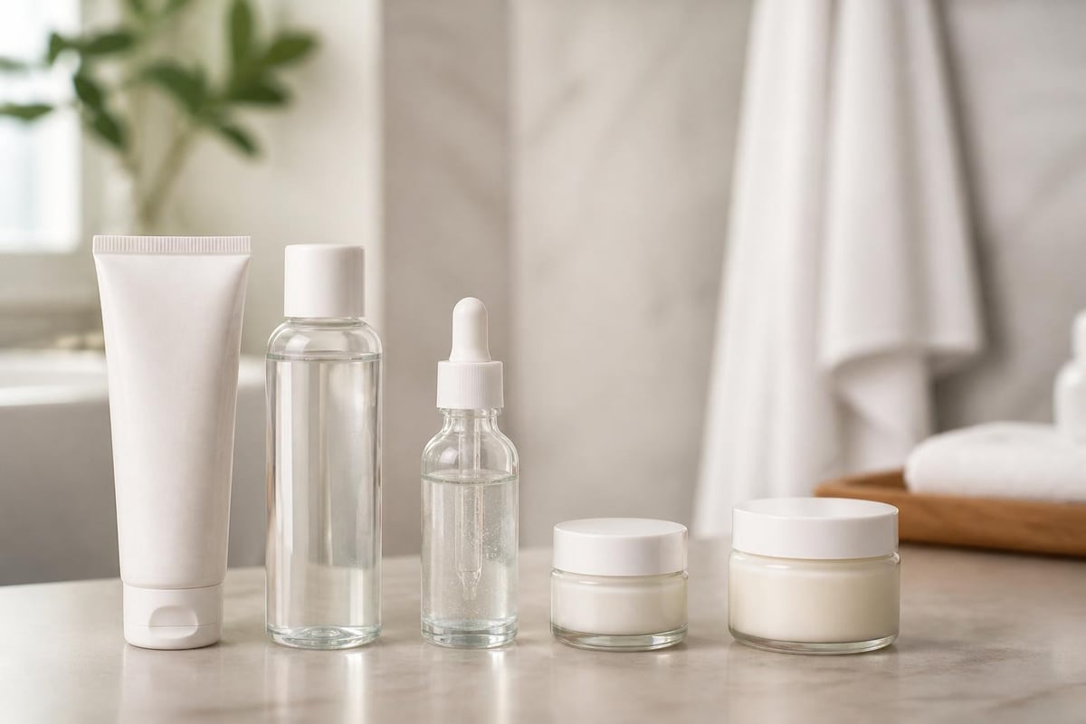 Layering sequence for skin care supplies