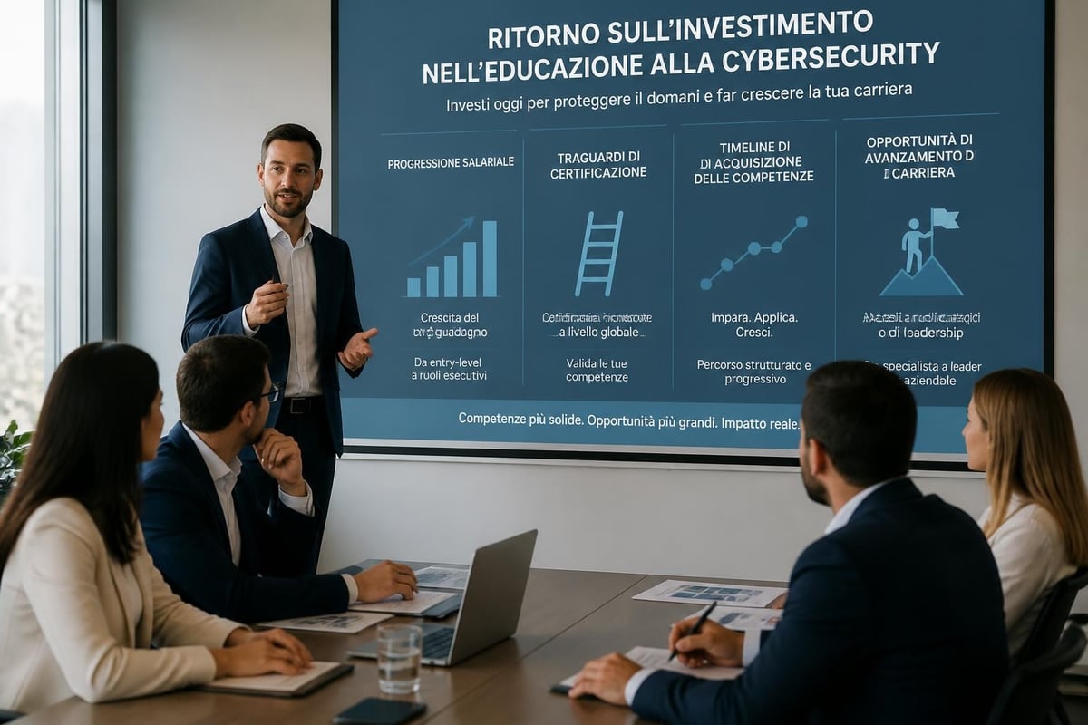 Cybersecurity career investment