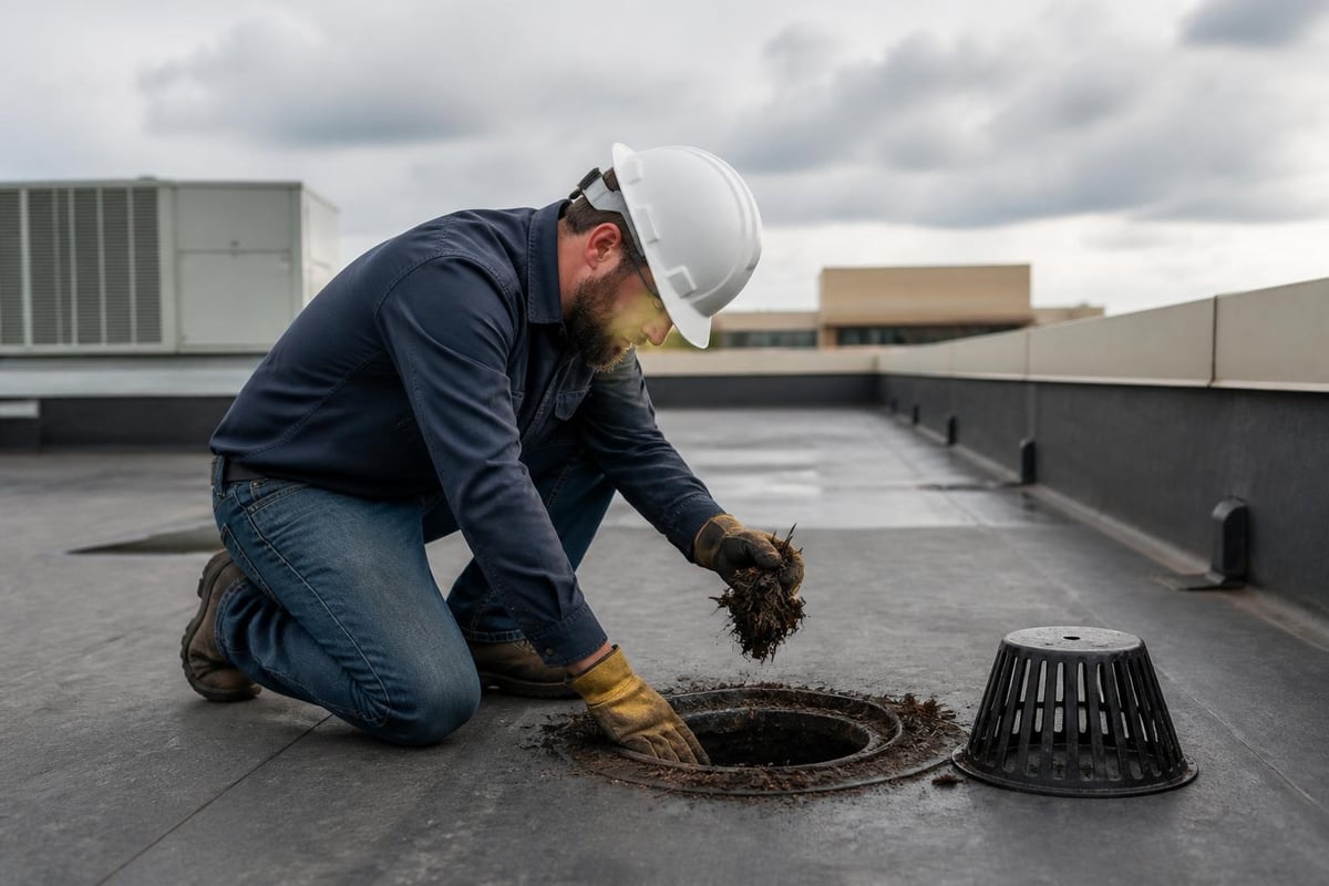Drainage maintenance workflow